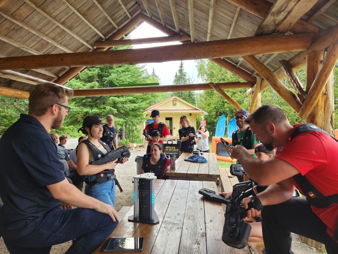 Party de bureau au Domaine Valga